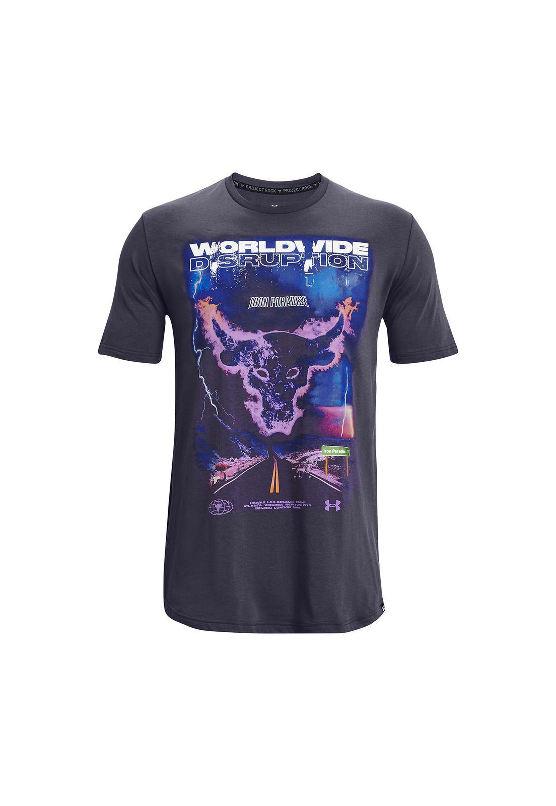 Polera Hombre Pjt Rock Ww Disru Ss Gris-0