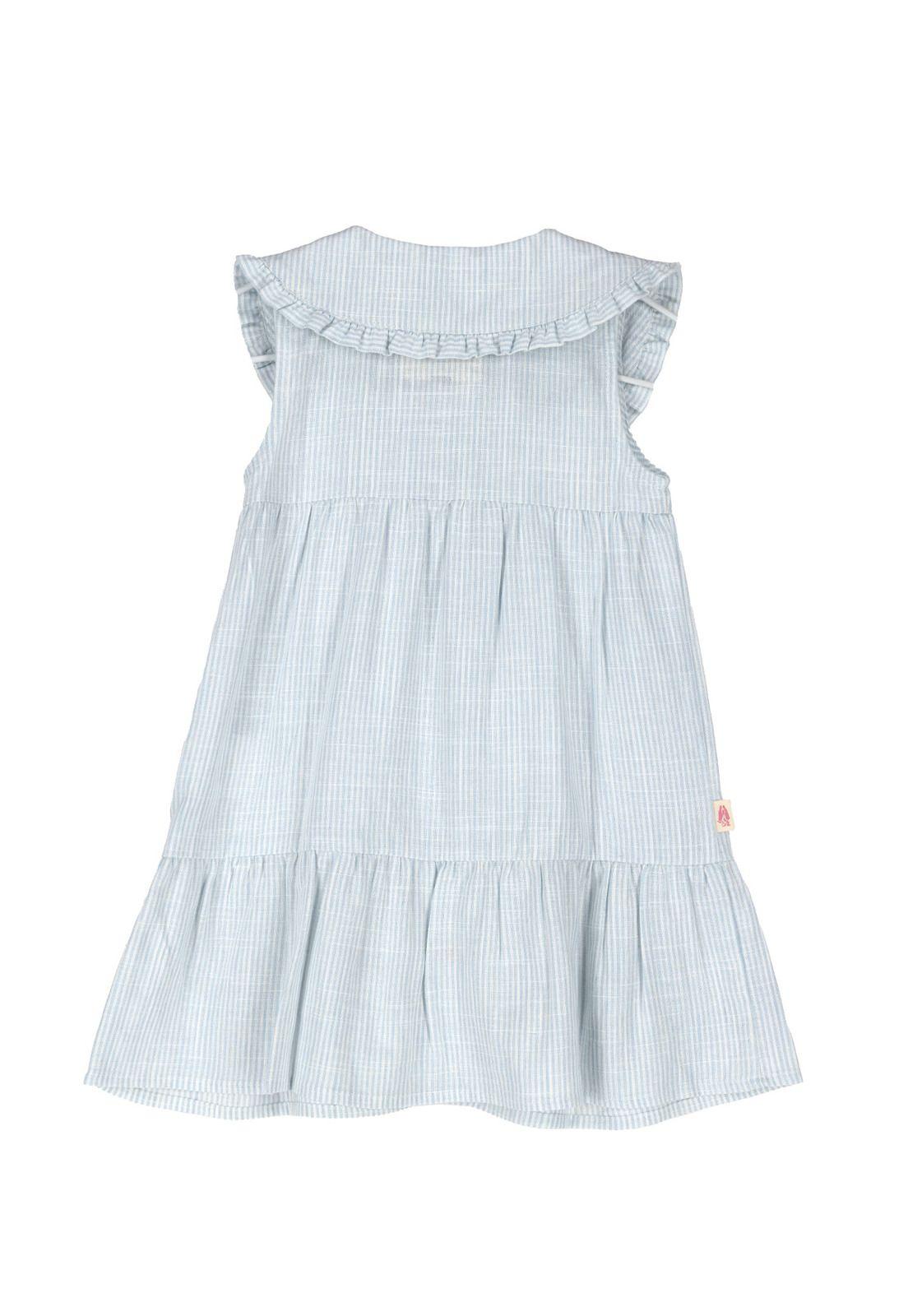 Vestido Niña Barbara Azul-5