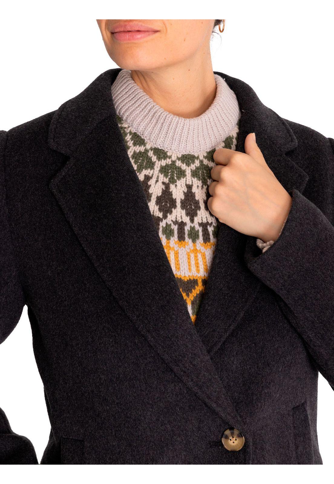 Abrigo Lana Mujer Alma Gris-7