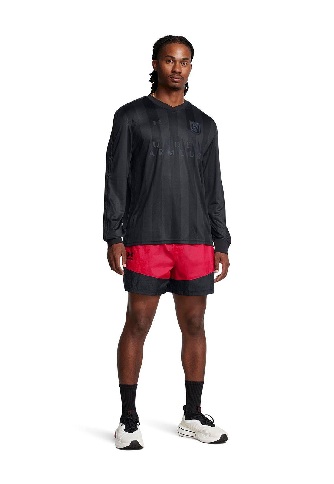 Shorts UA Challenger para hombre Rojo-5