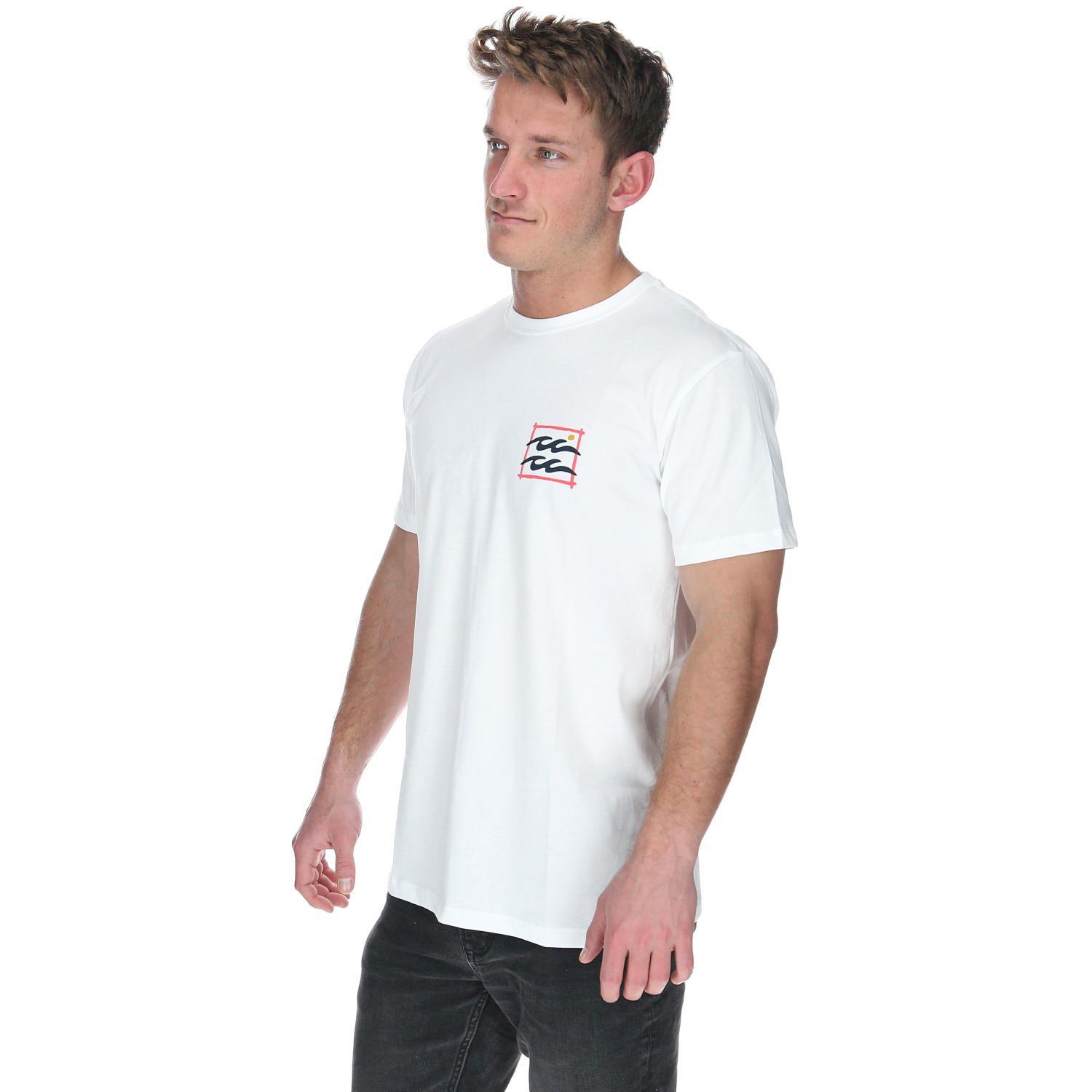 Polera M/C Hombre Crayon Wave S Pol Celeste-1