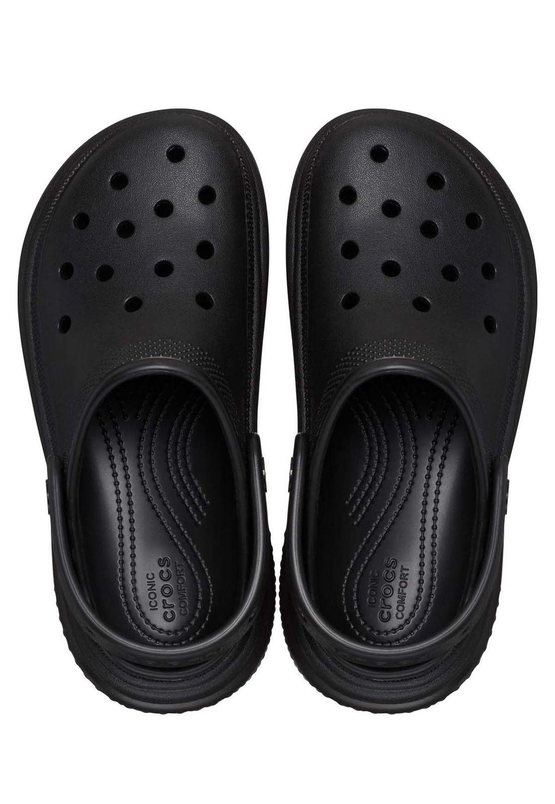 Zueco Mujer Stomp Clog Blk Verde-4