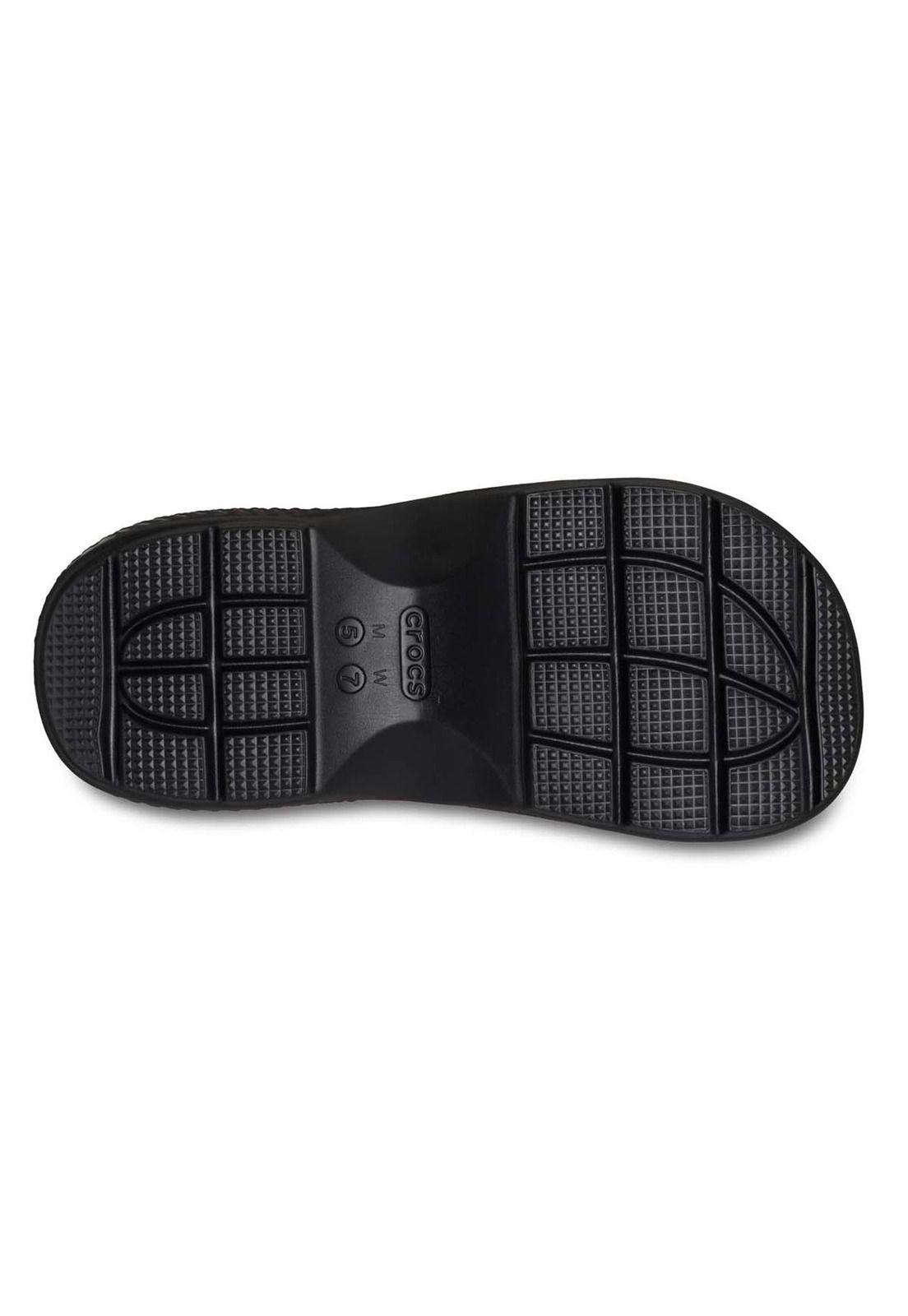 Zueco Mujer Stomp Clog Blk Verde-5