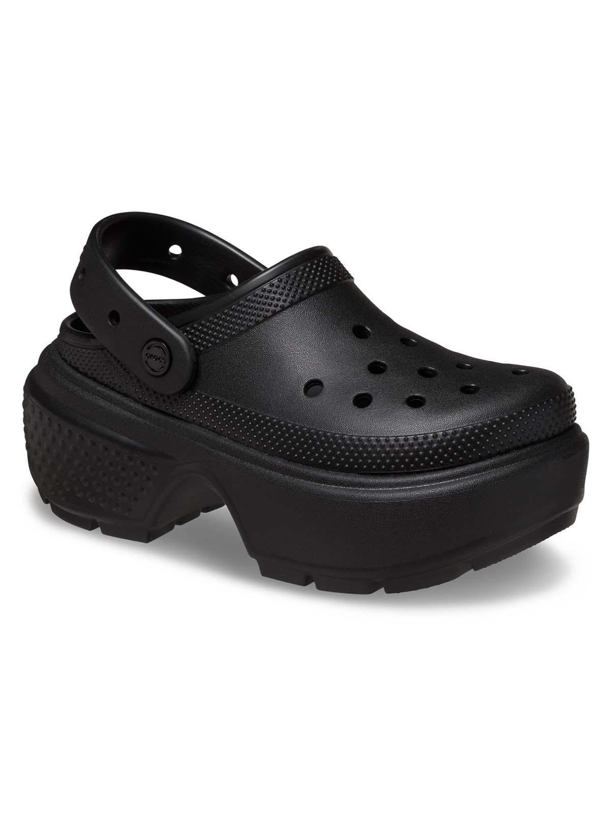 Zueco Crocs Mujer Stomp Clog Blk Verde-6