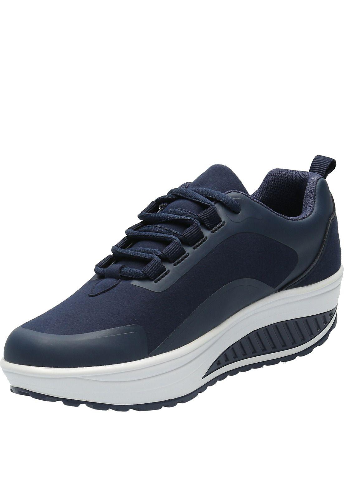 Zapatilla Mujer Claude 2 Azul-3