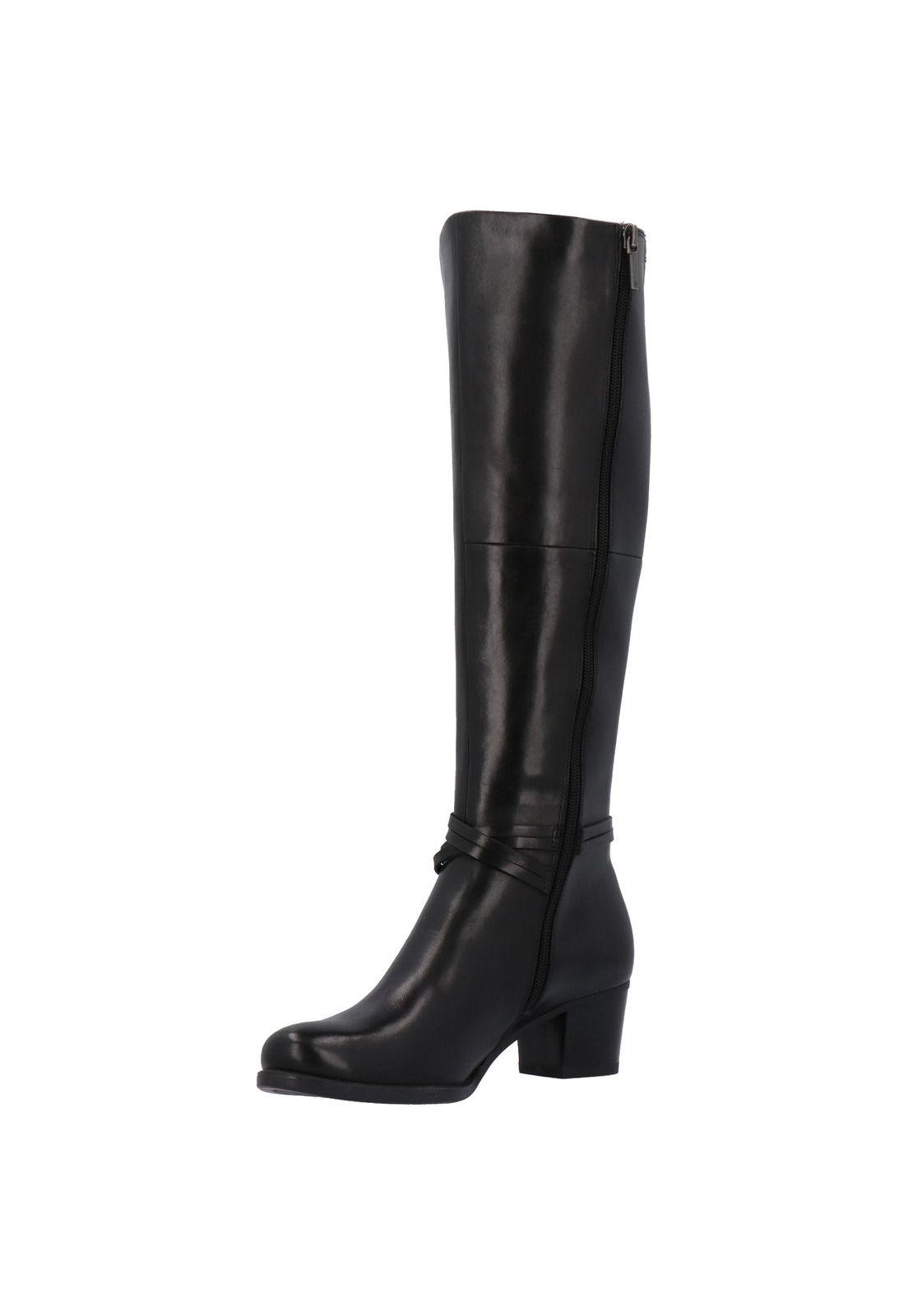 Bota Mujer Cuero Dana Negro-3