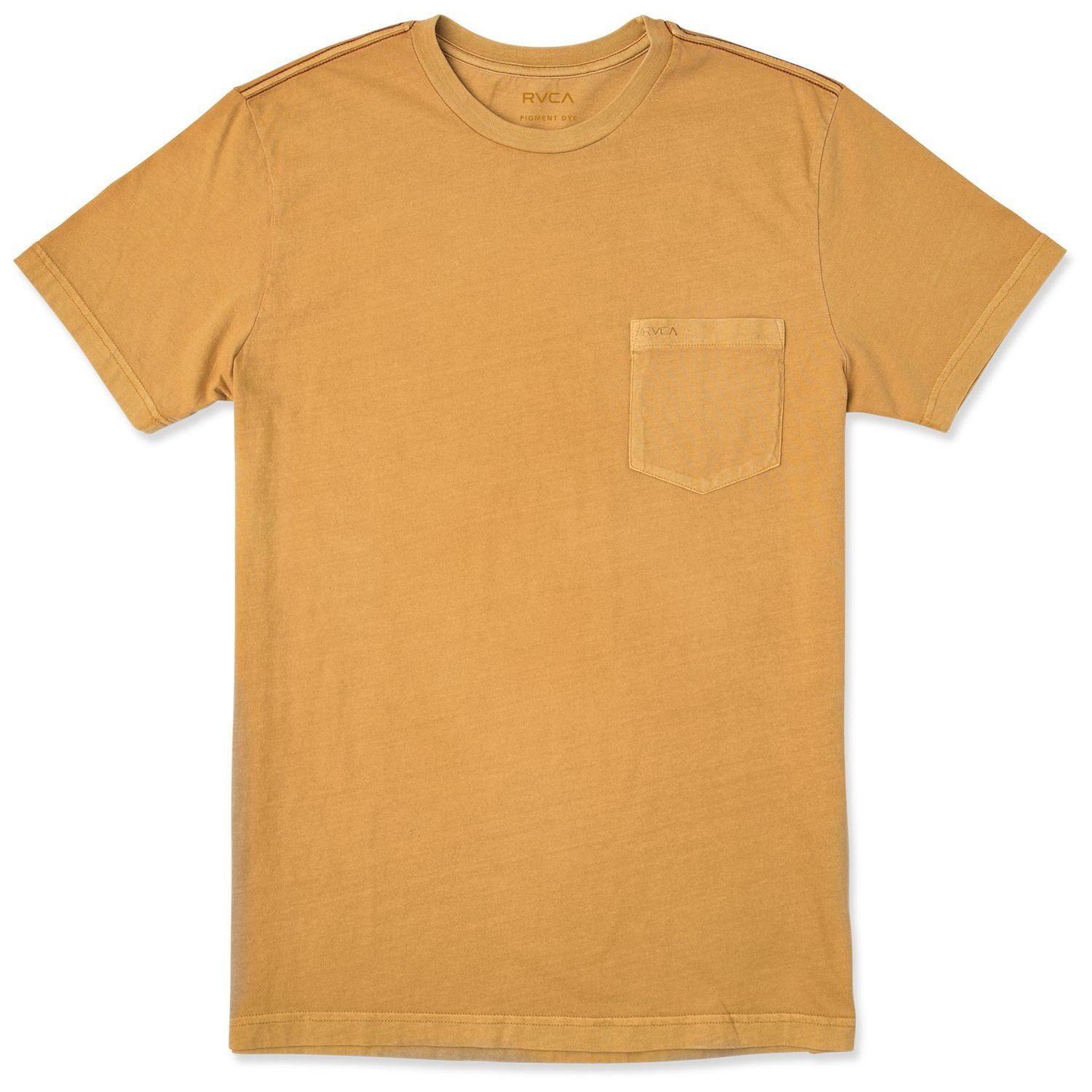 Polera M/C Masculino Ptc 2 Pigment Ss Mostaza-0