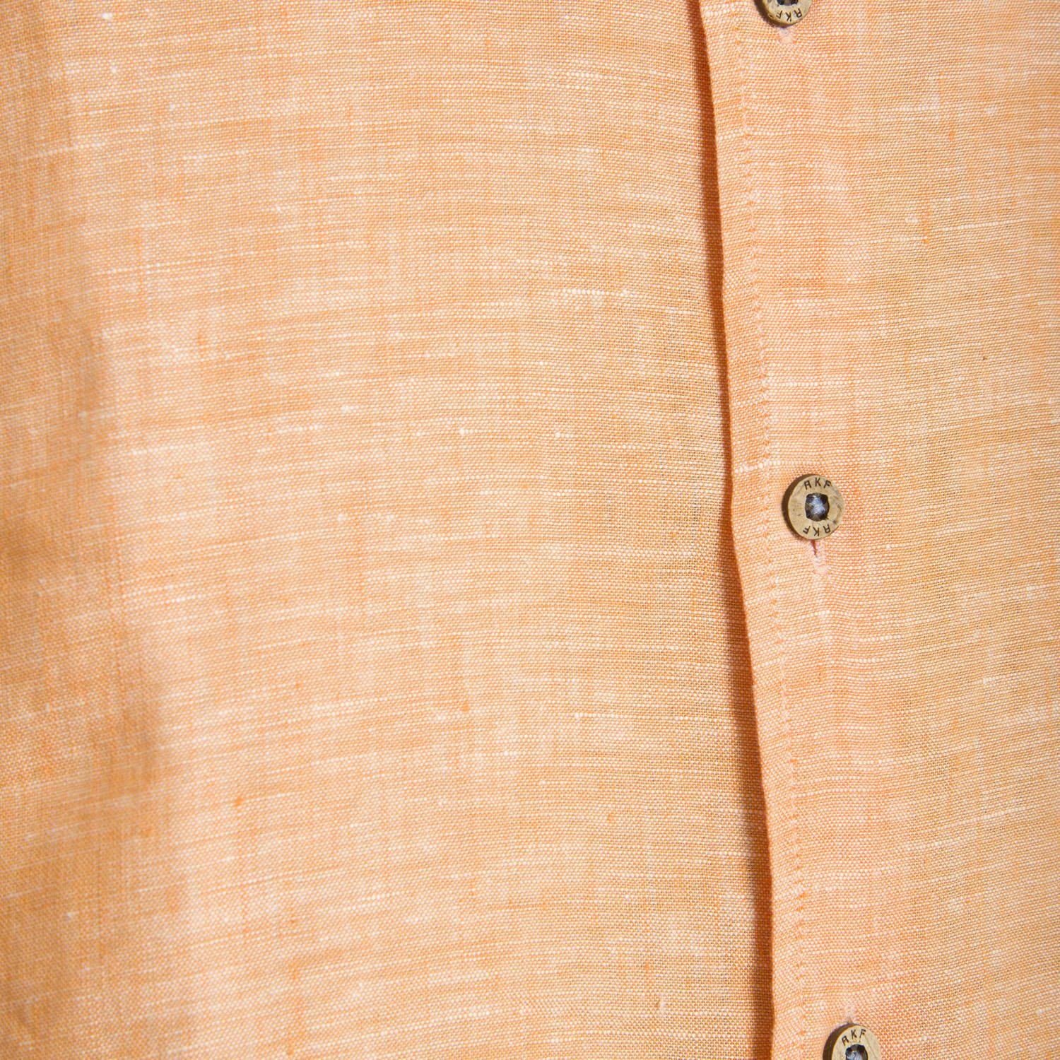 Camisa Lino Naranjo Rockford-4