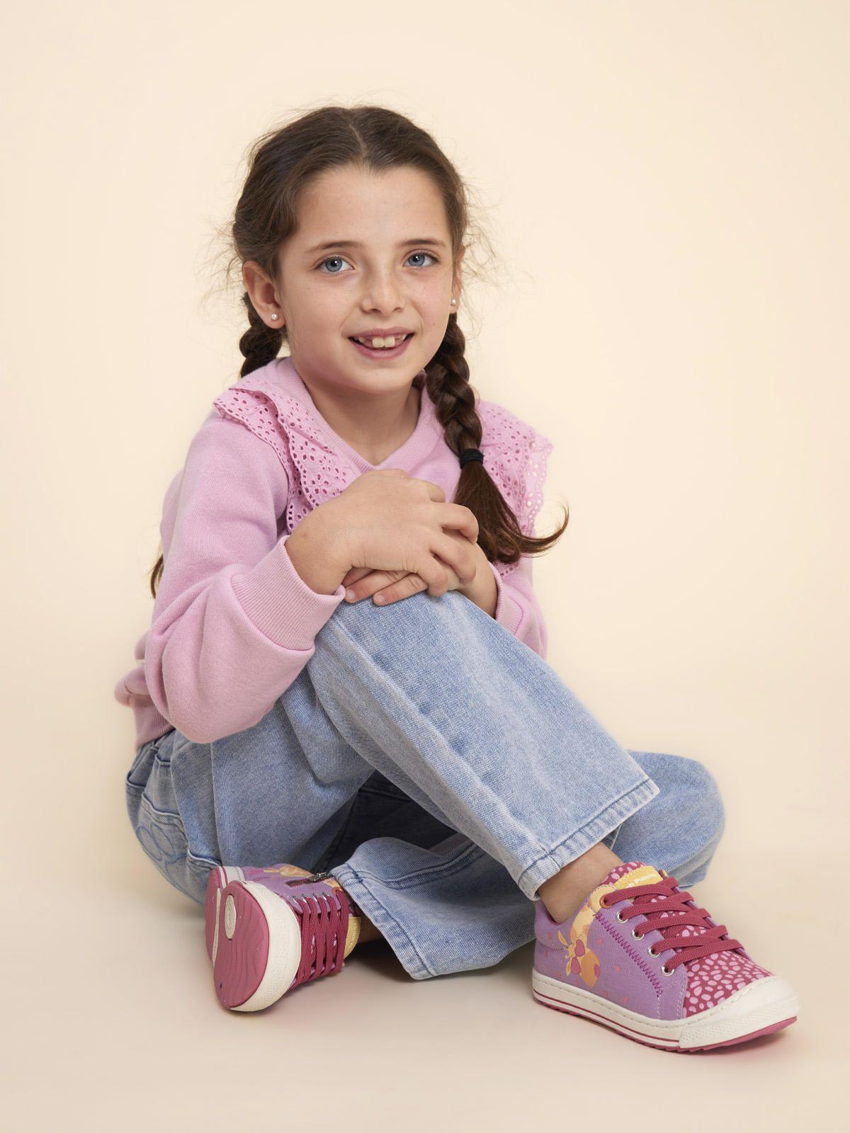 Zapatilla Morado Niña Go Wild  (19-25)-3