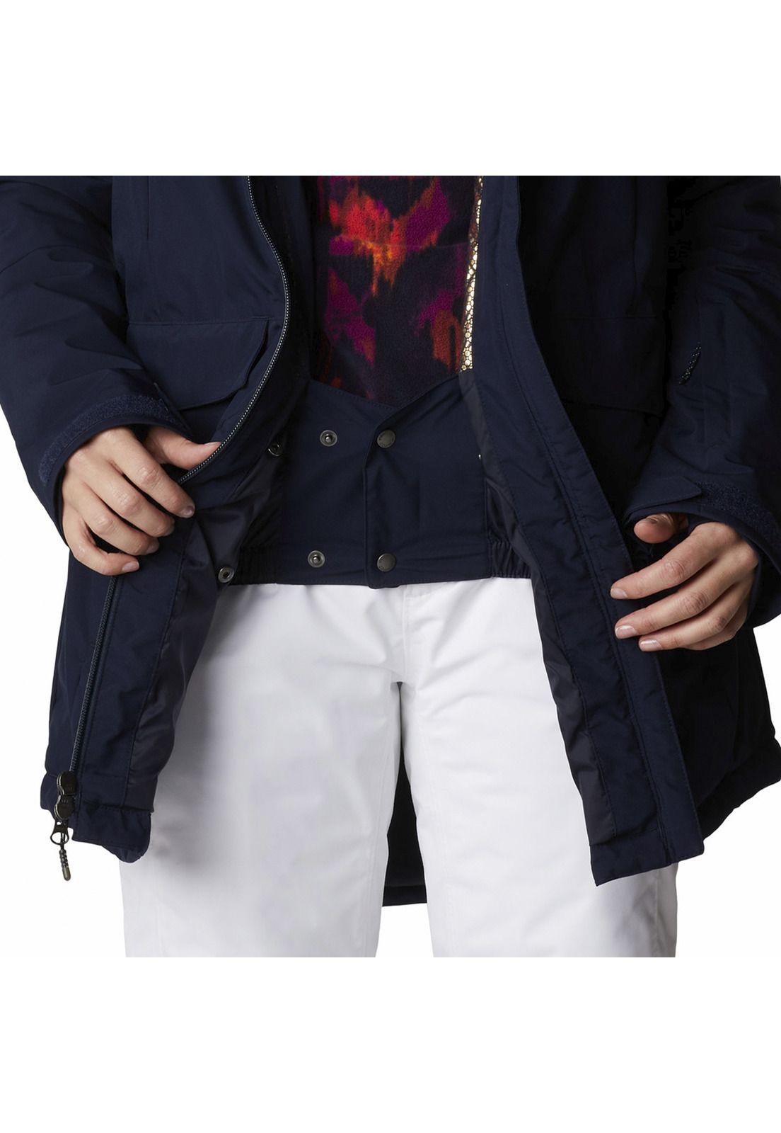 Parka Mujer Mount Bindo Ii Azul-4