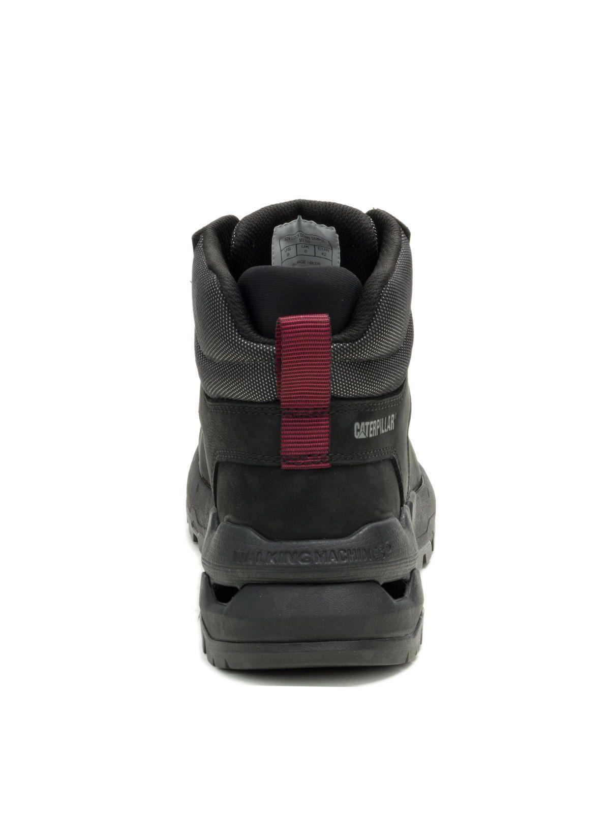 Zapatilla C/Caña Cuero Hombre Surge Hiker Negro-5