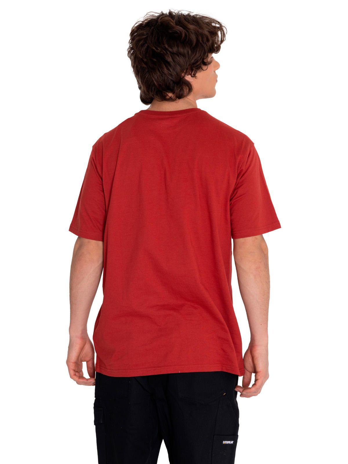 Polera Manga Corta Hombre His Tradition Graph2 Rojo-3