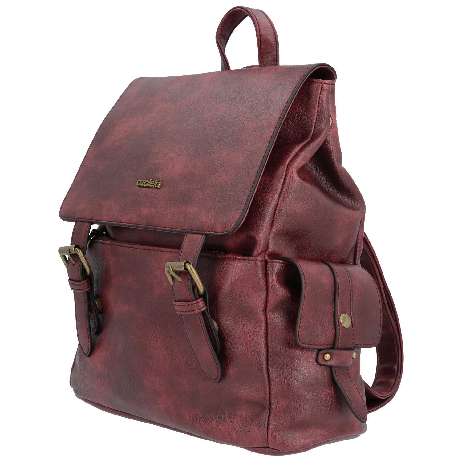 Mochila Frezz Backbag Burdeo Mujer-1