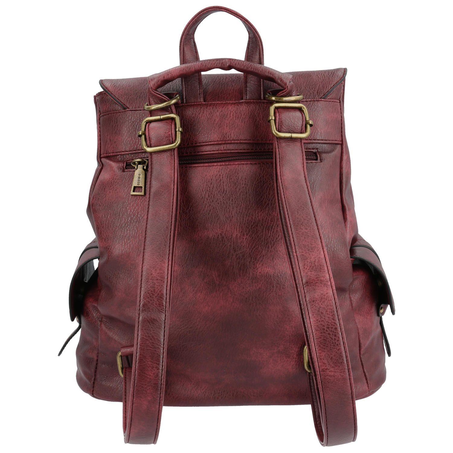 Mochila Frezz Backbag Burdeo Mujer-2