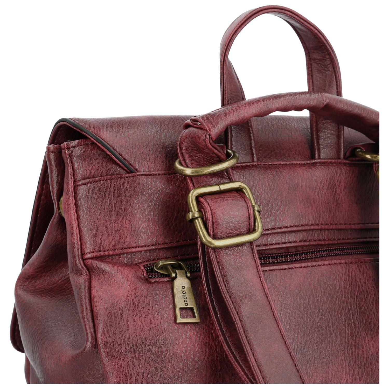 Mochila Frezz Backbag Burdeo Mujer-3