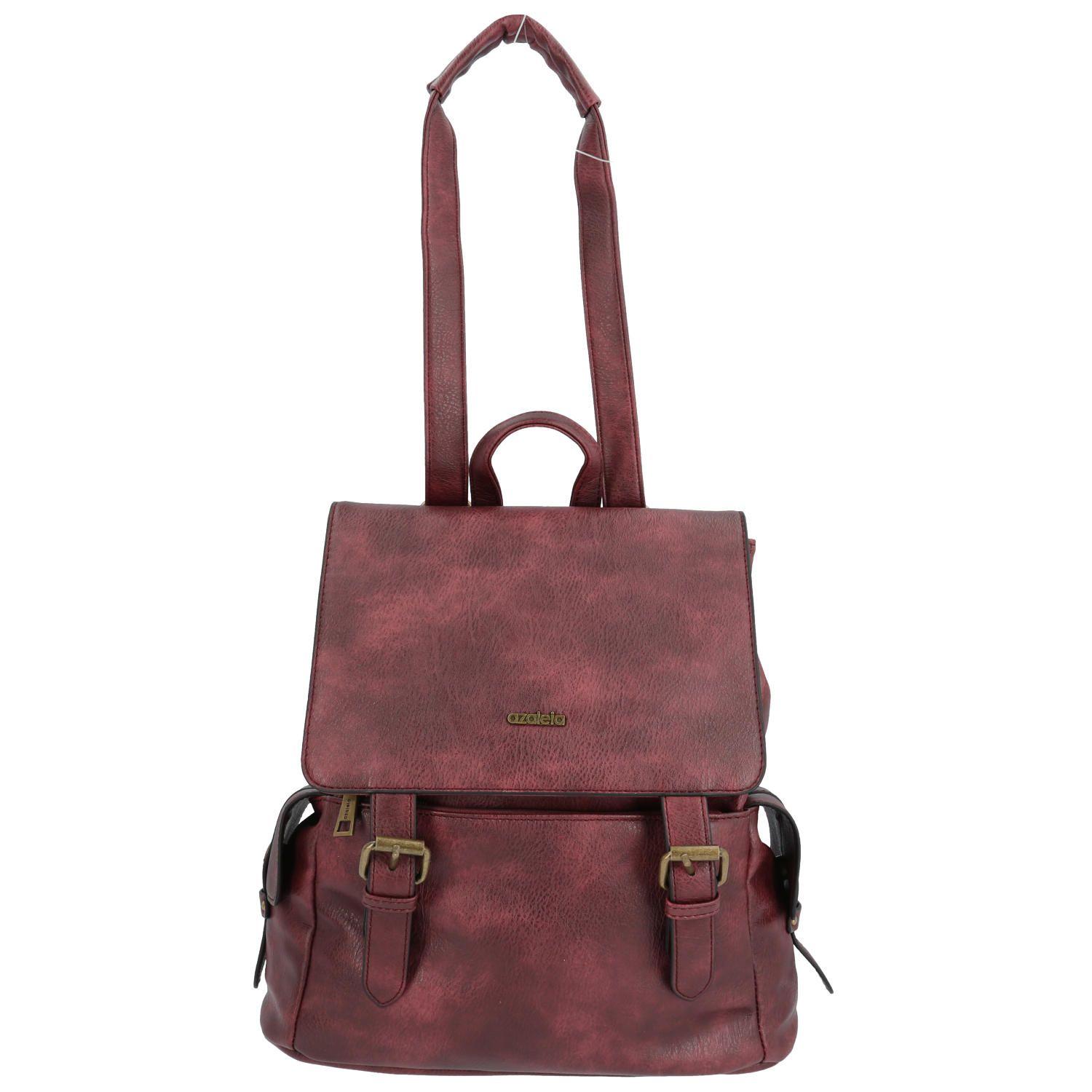 Mochila Frezz Backbag Burdeo Mujer-4