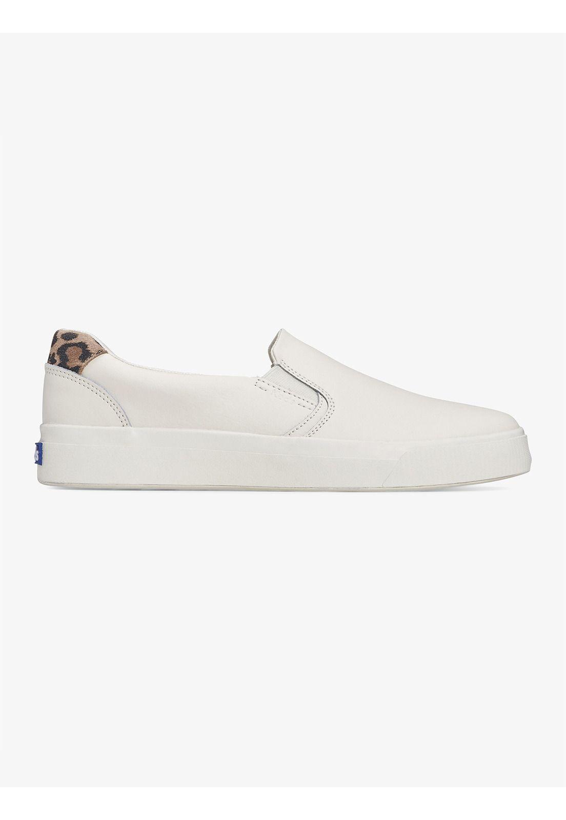 Zapatilla Cuero Mujer Pursuit Slip Blanca-0