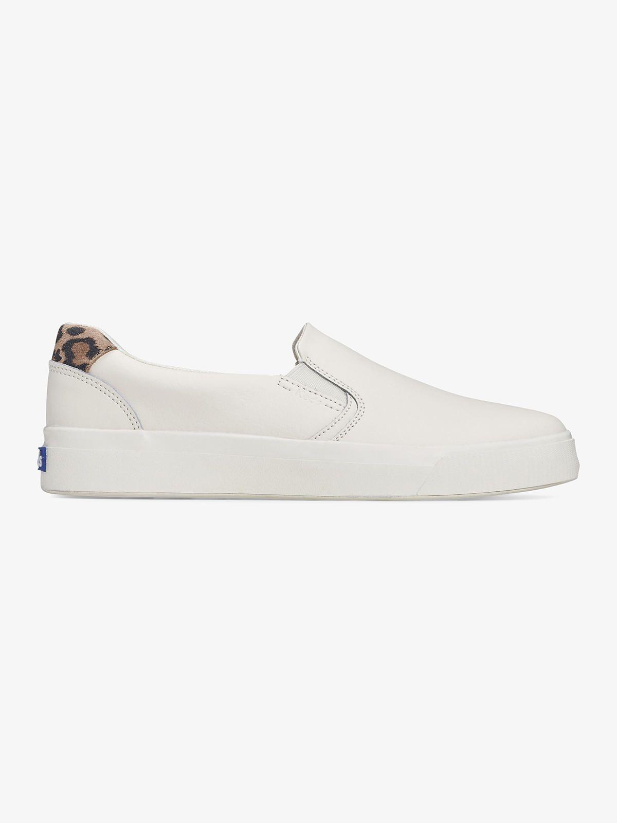 Zapatilla Cuero Mujer Pursuit Slip Blanca-0