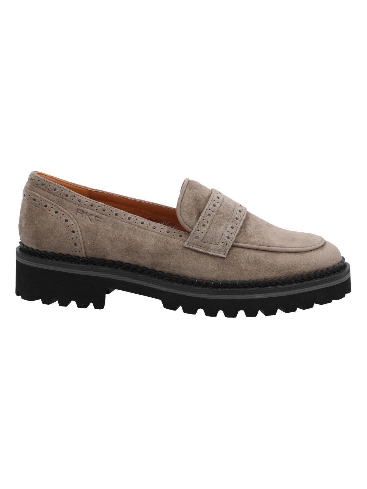 Mocasín Cuero Mujer May Café Claro-0