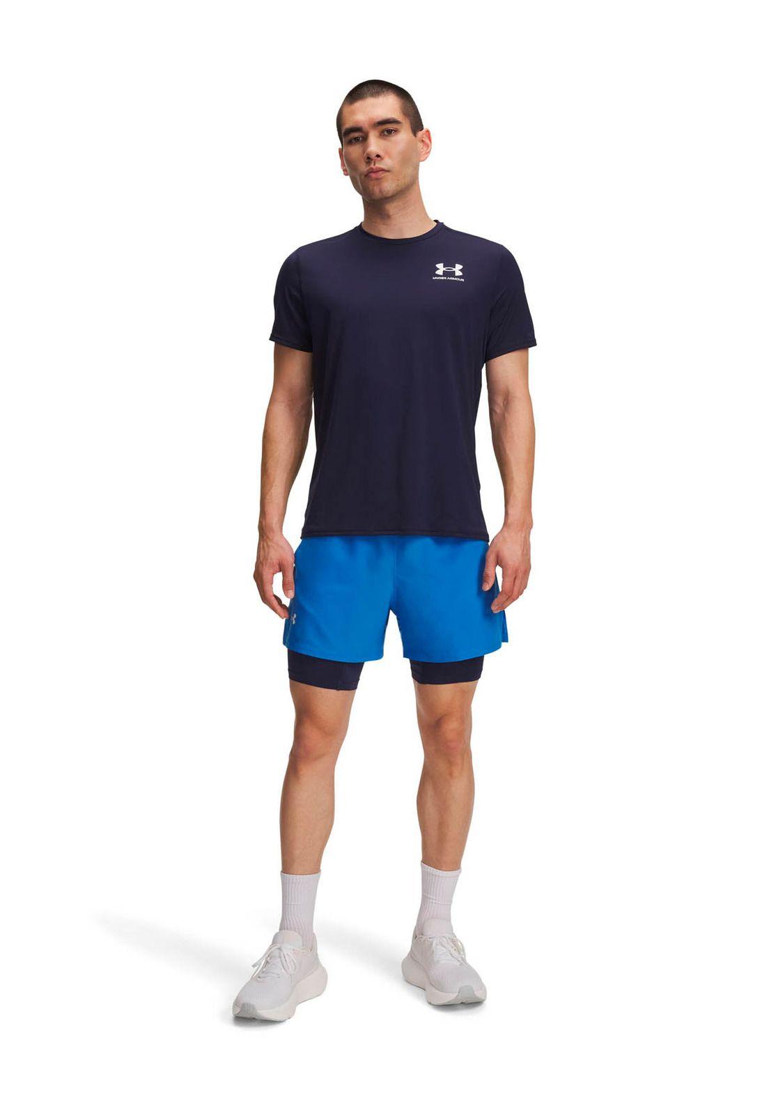 Short Running para Hombre Launch 2-in-1 5" Azul -3