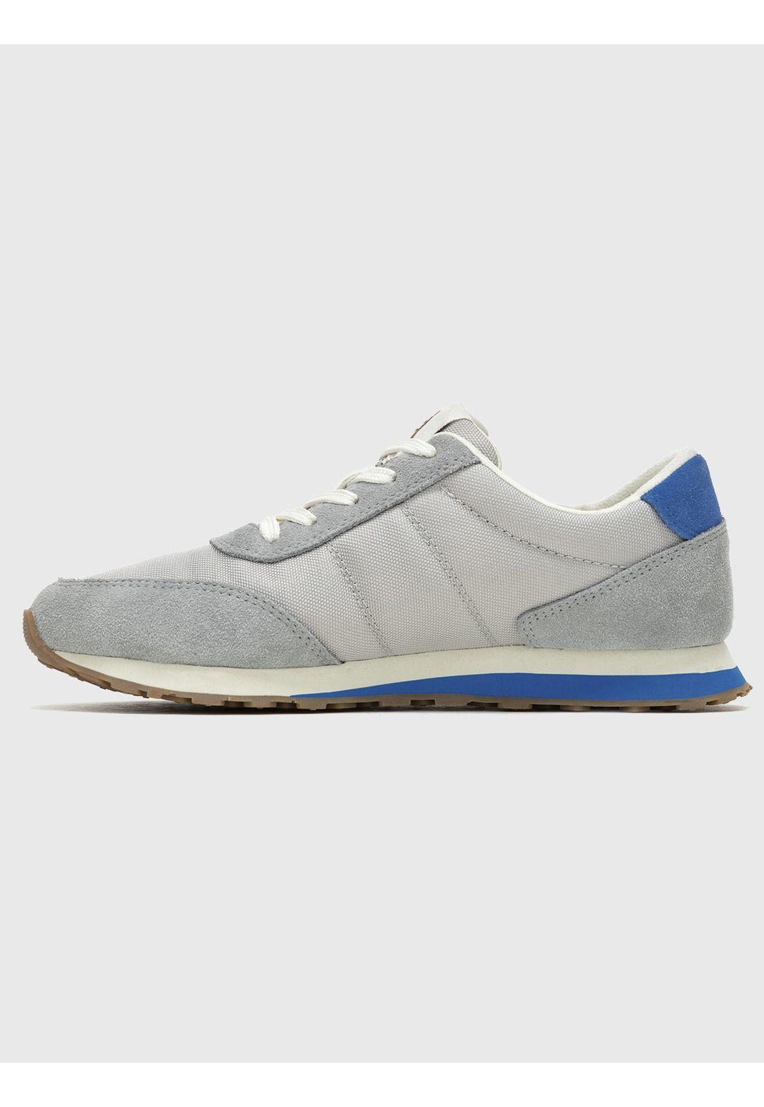 Zapatilla Cuero Mujer Seventy8 Gris-4