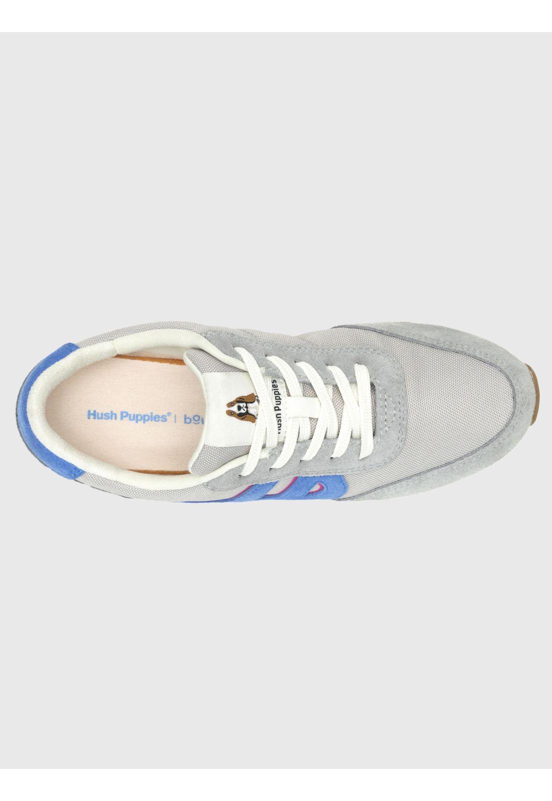 Zapatilla Cuero Mujer Seventy8 Gris-5