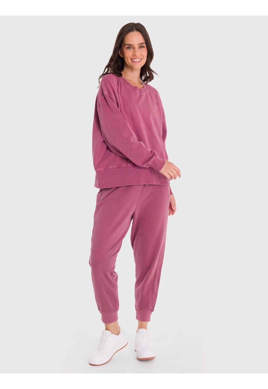 Polerón Mujer Creta Rosado-5