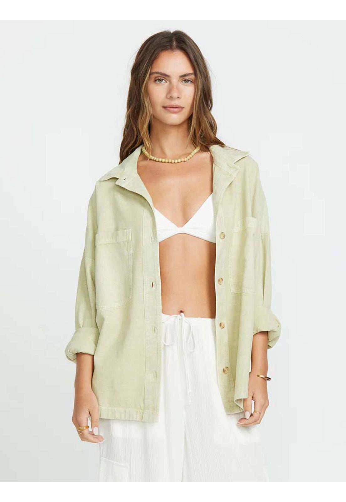 Sobrecamisa Stoked On You Verde Billabong-0