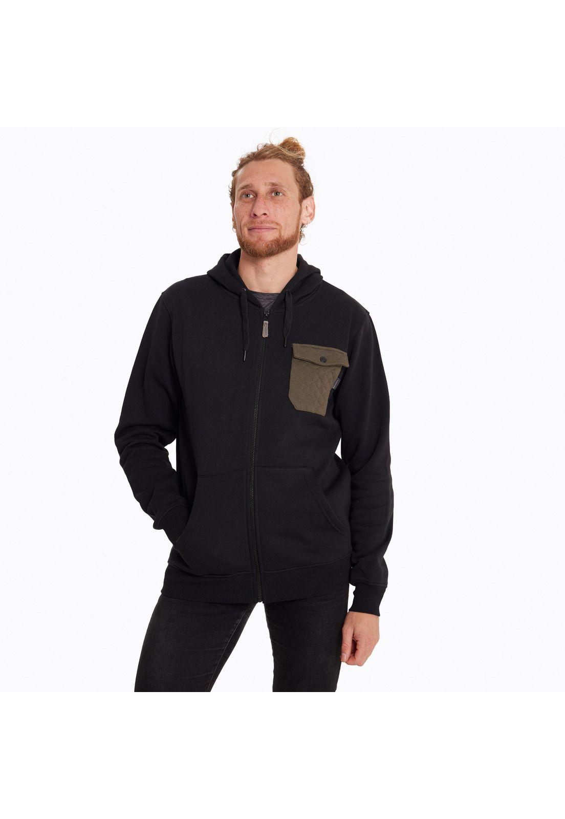 Polerón Hombre Coyote Sweatshirt Negro-0
