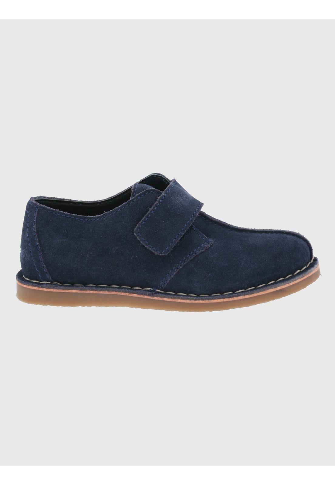Zapato Cuero Azul Niño Lynton Vl  (26-29)-4