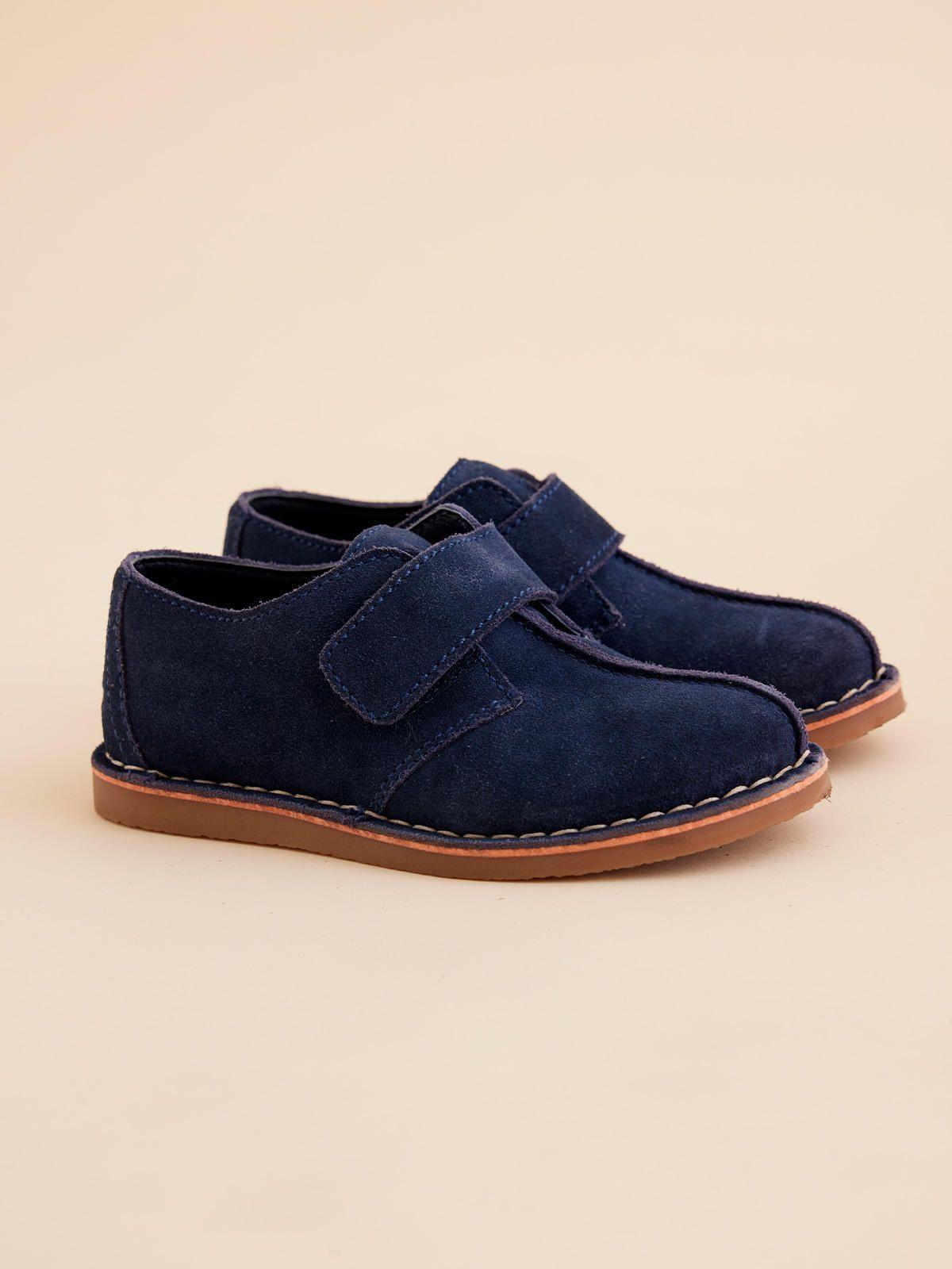 Zapato Cuero Azul Niño Lynton Vl  (26-29)-1