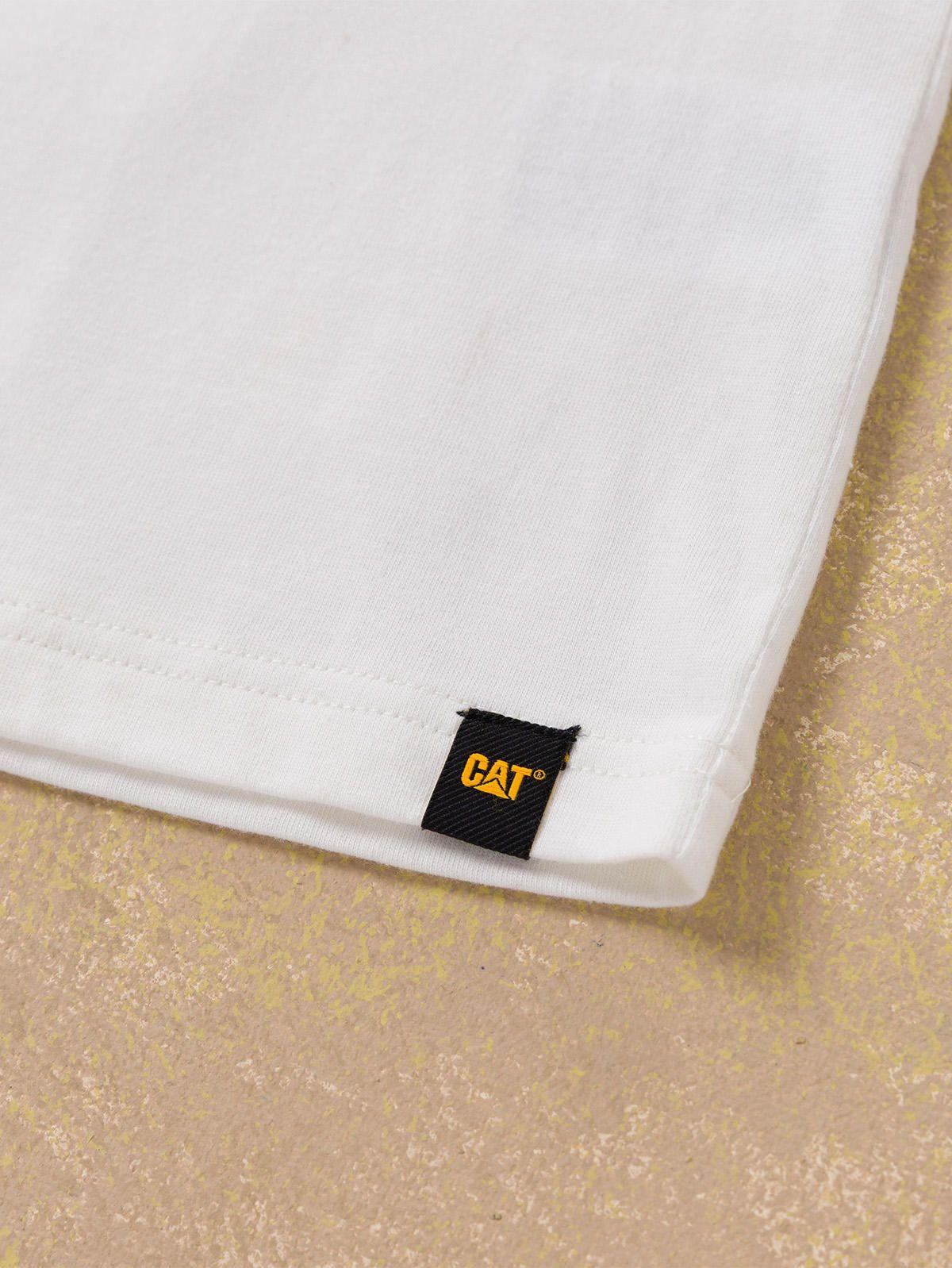Polera Hombre Avery R Cat S/S Dies Blanco-4
