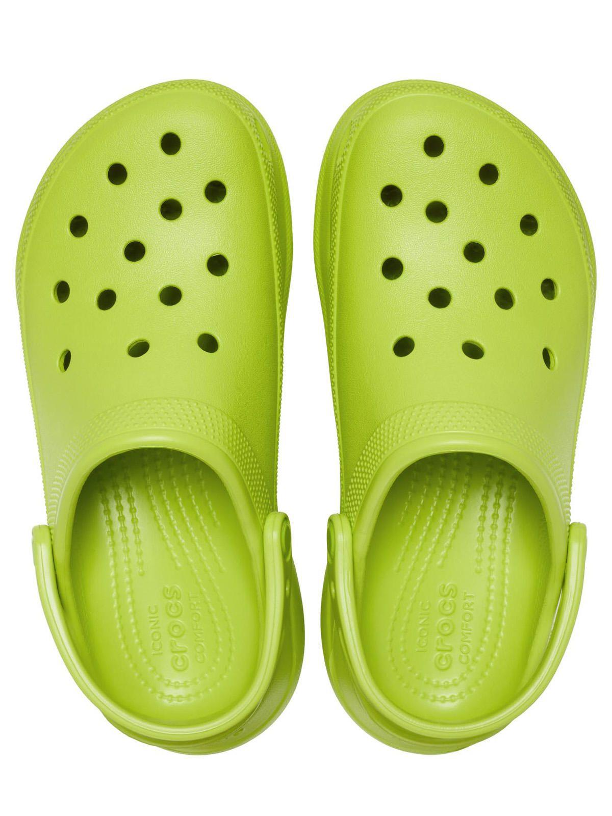 Zueco Crocs Mujer Bae Clog Verde-4