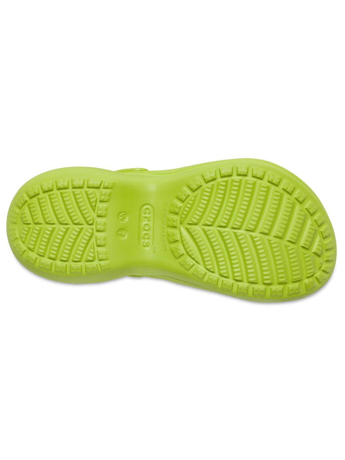 Zueco Crocs Mujer Bae Clog Verde-5