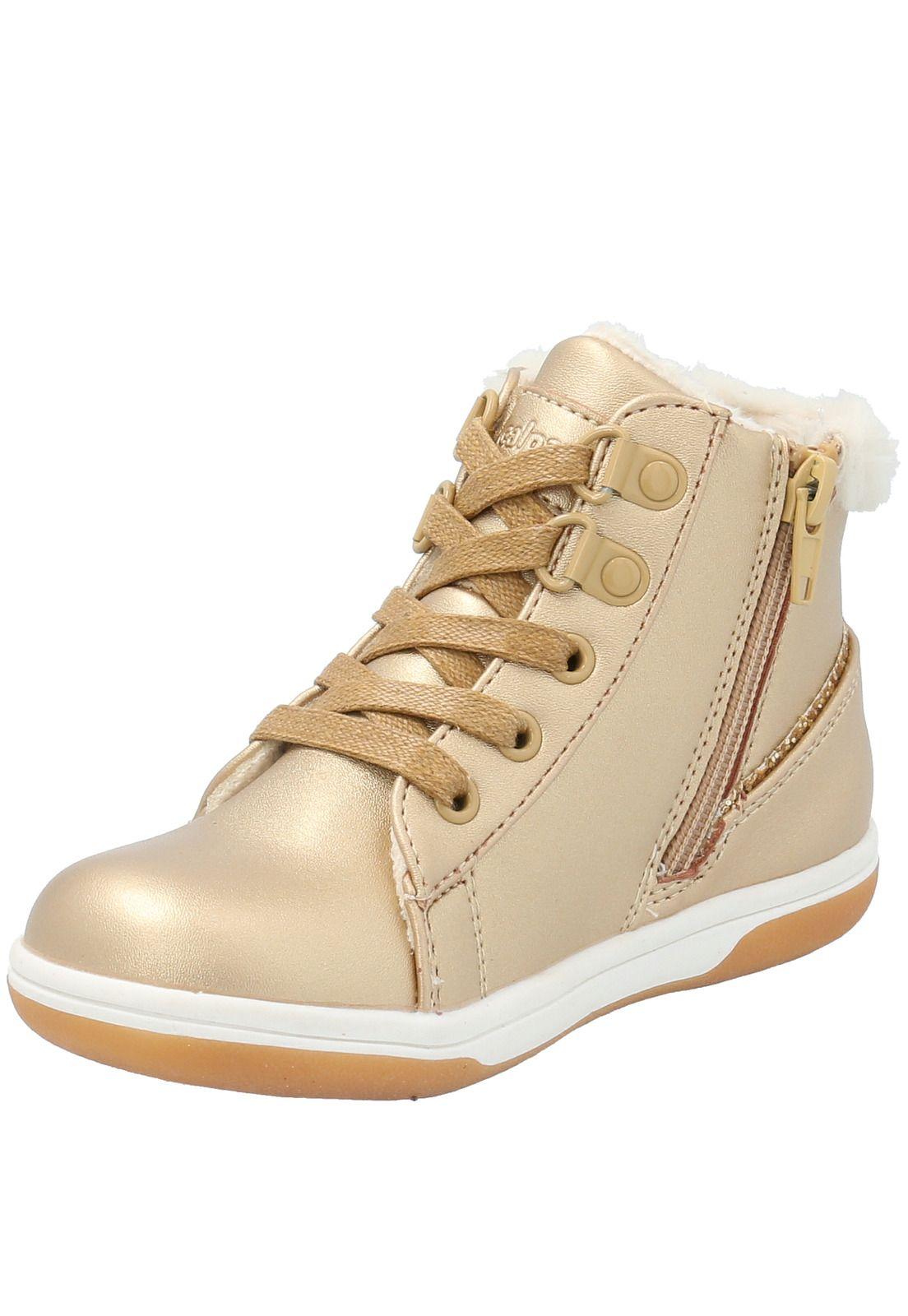 Zapatilla Niña Miranda Dorado-3