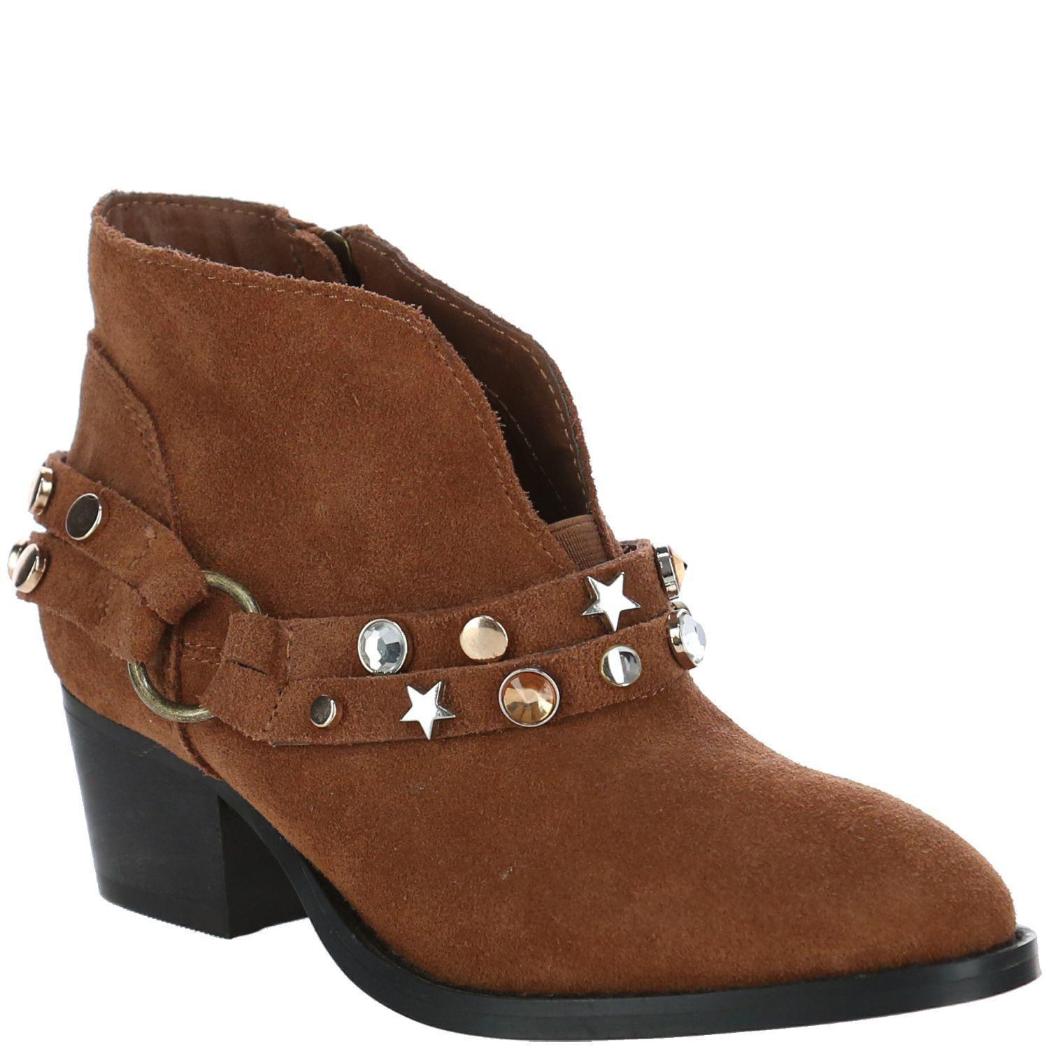 Botin Cuero Milena-K Café-0