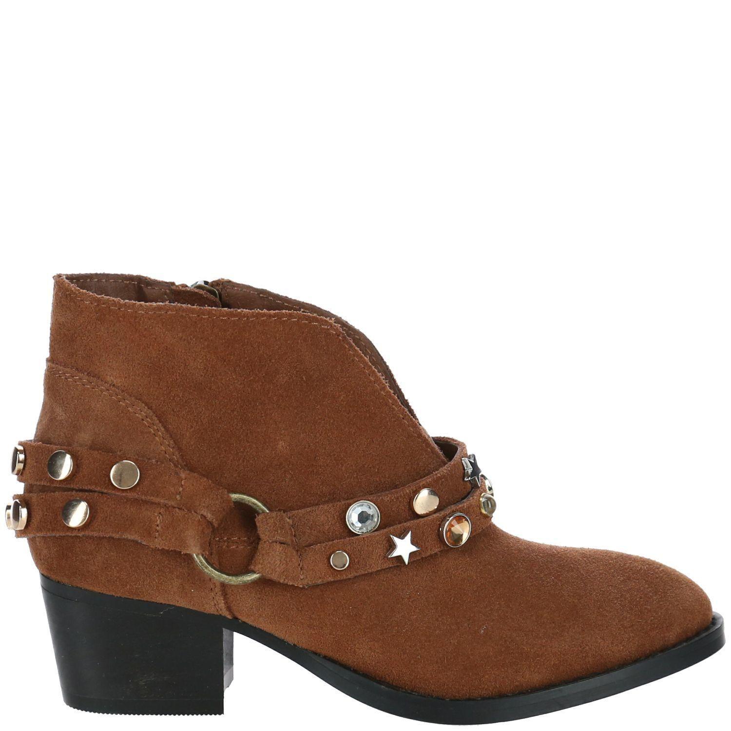 Botin Cuero Milena-K Café-1