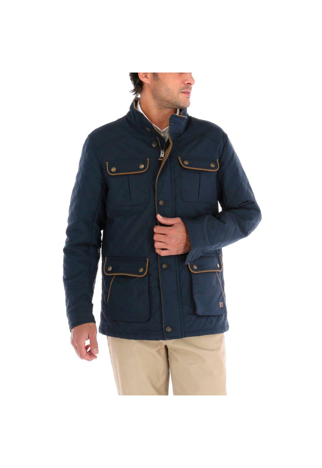 Chaqueta Stitch Rockford Azul-0