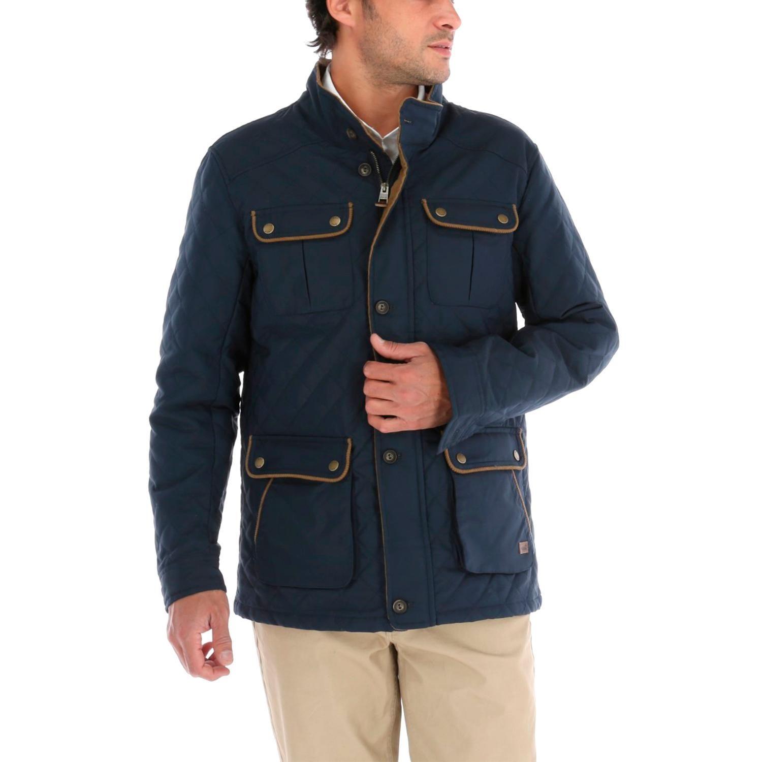 Chaqueta Stitch Rockford Azul-0