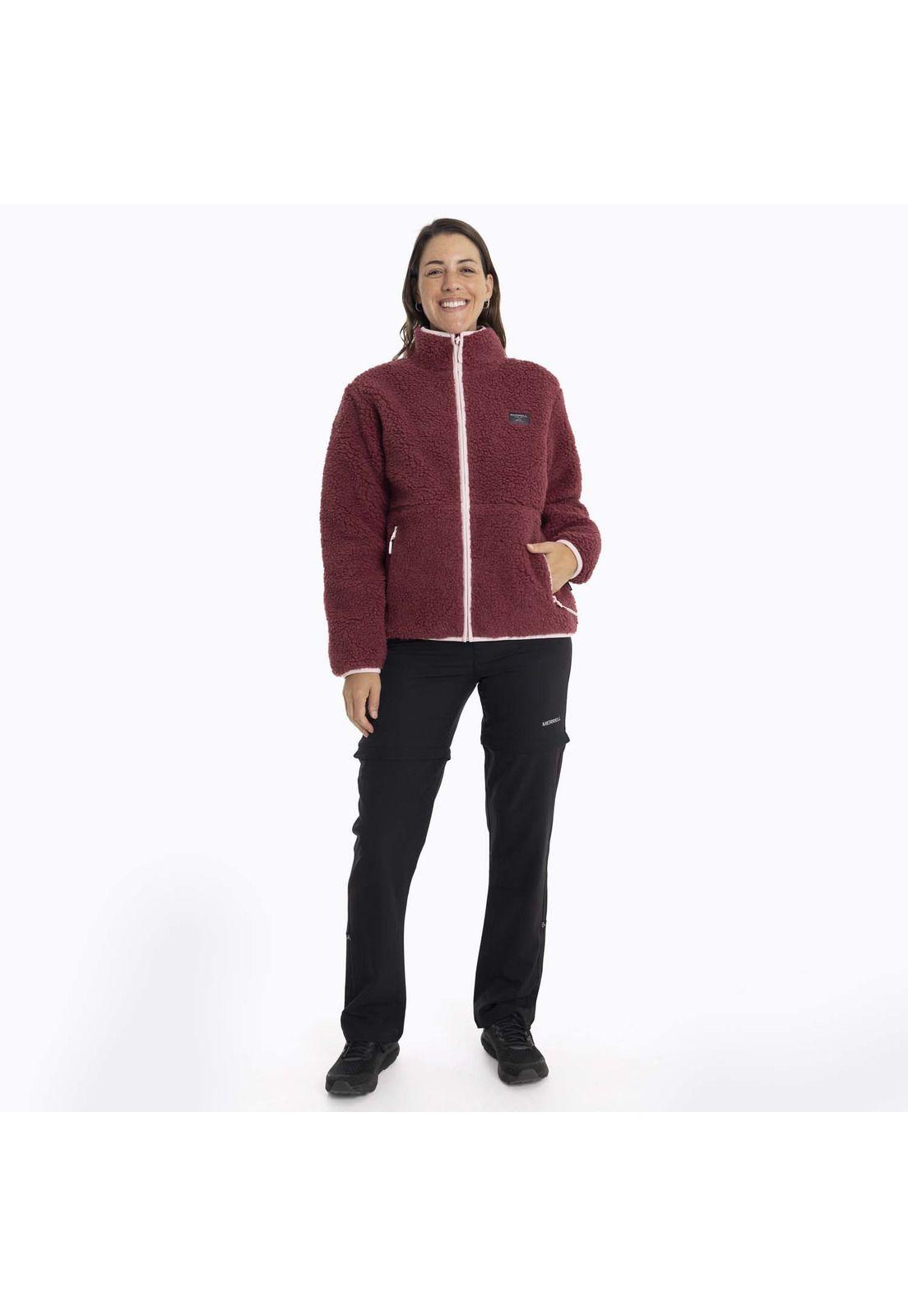 Polar Mujer Sagava Sherpa Burdeo Merrell-6