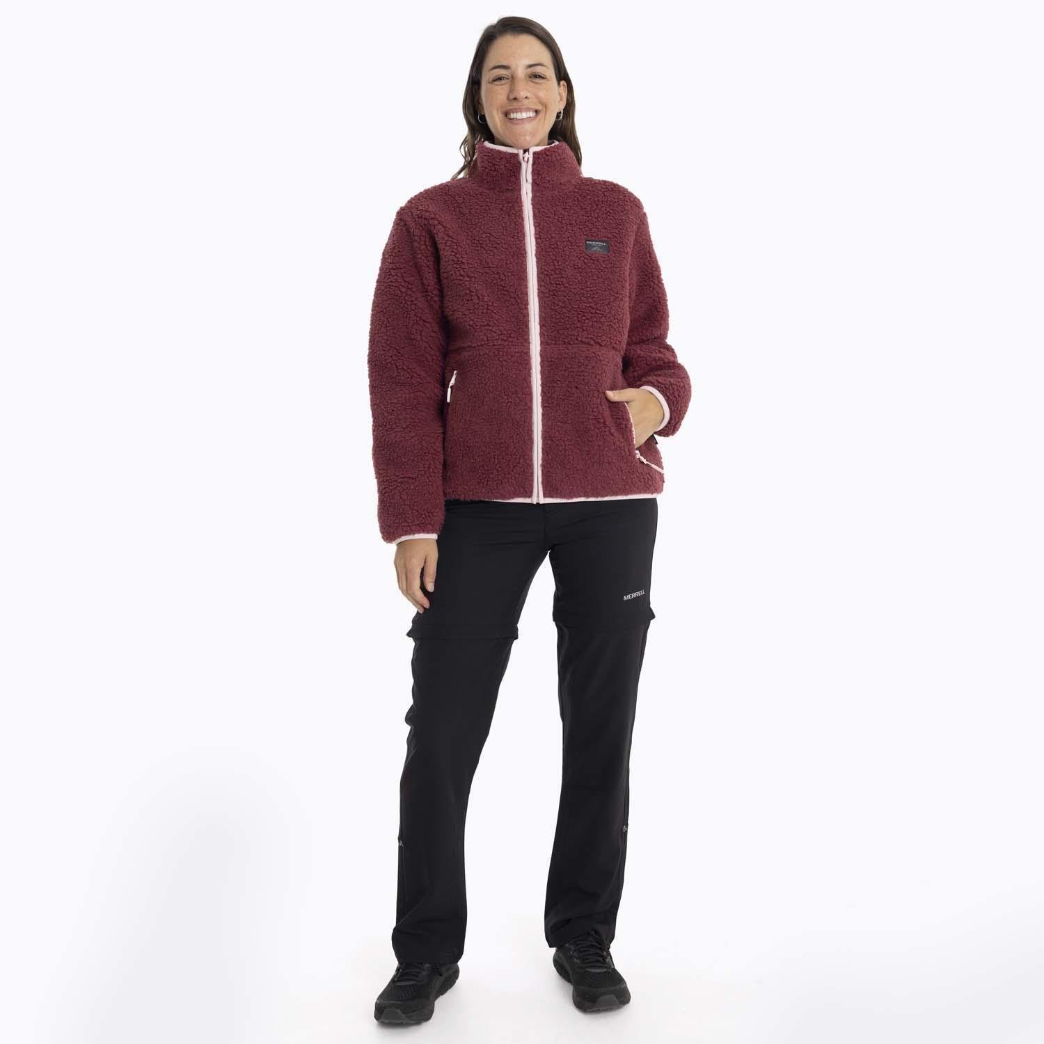Polar Mujer Sagava Sherpa Burdeo Merrell-6