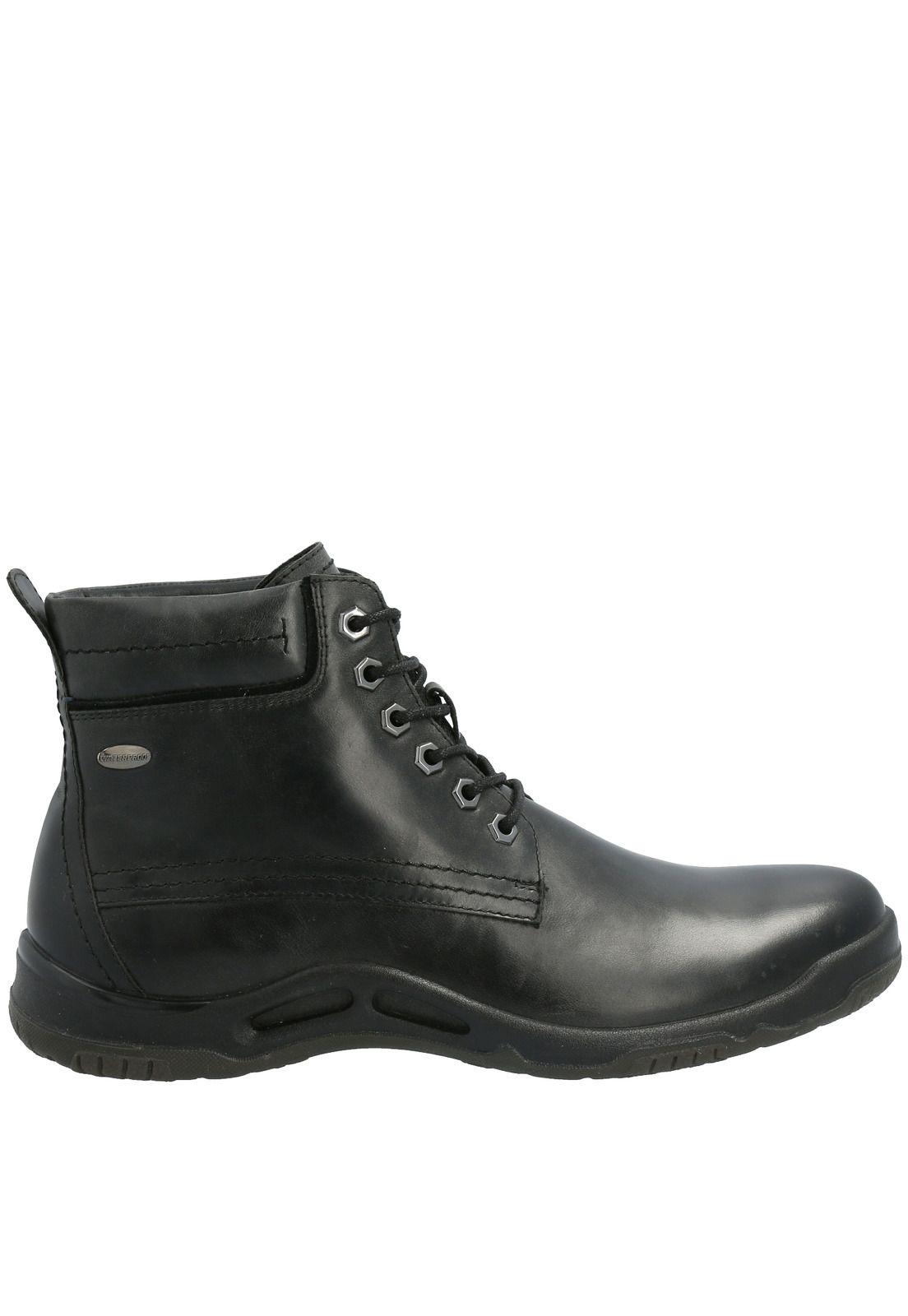 Botin Cuero Hombre Manaslu Negro-1