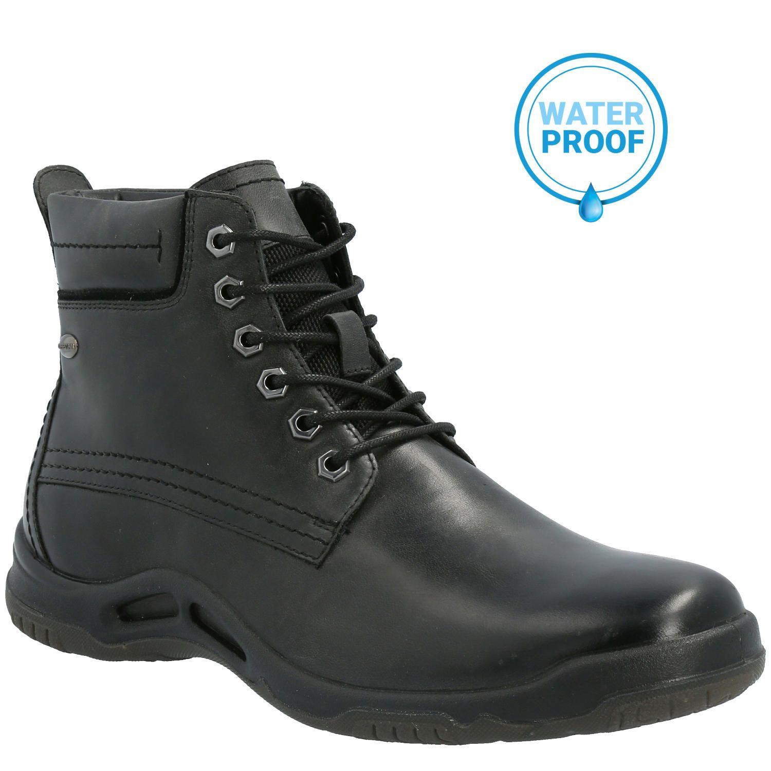 Botin Cuero Hombre Manaslu Negro-0