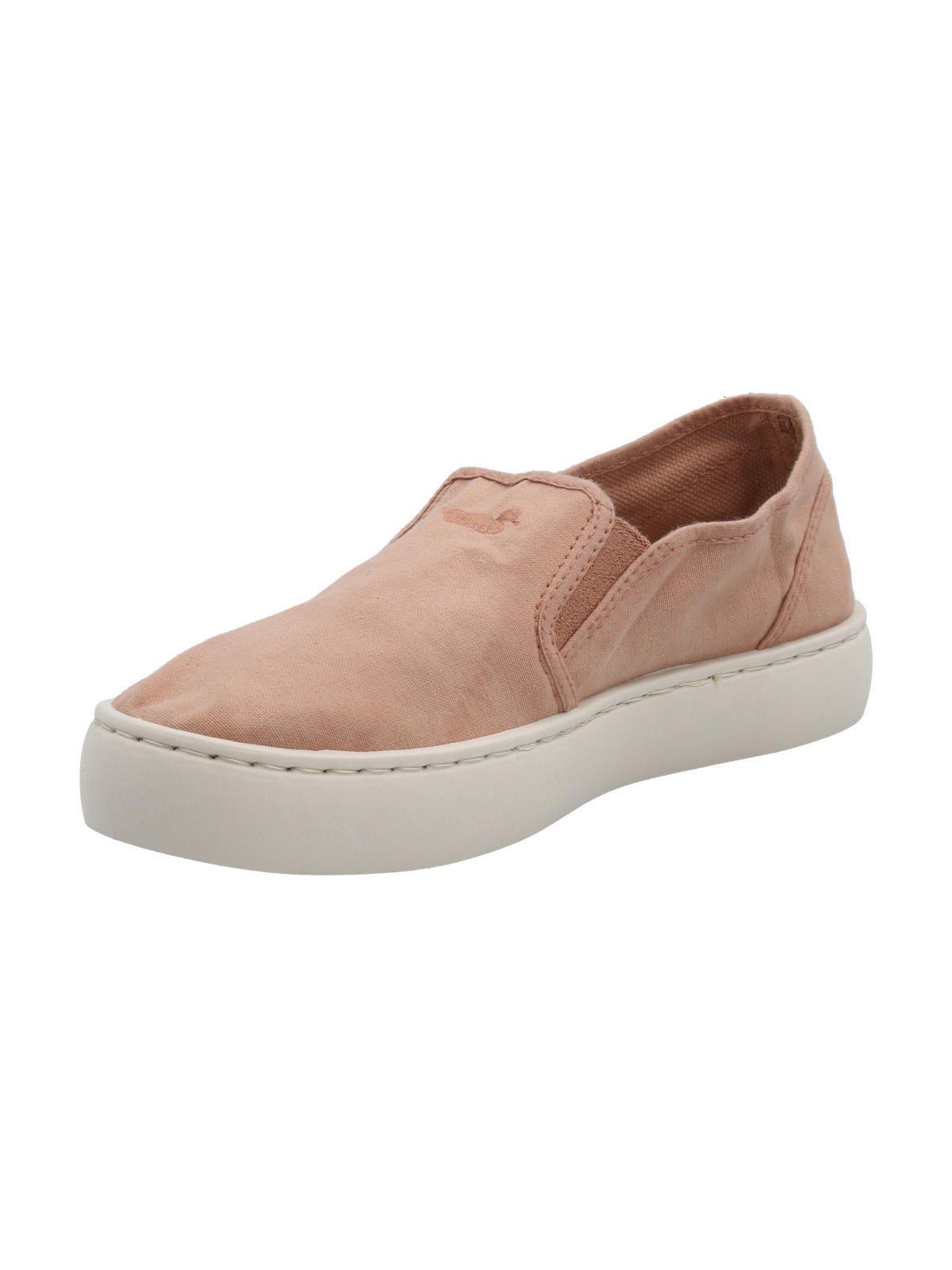 Zapatilla Algodón Orgánico Mujer Kea Café-4