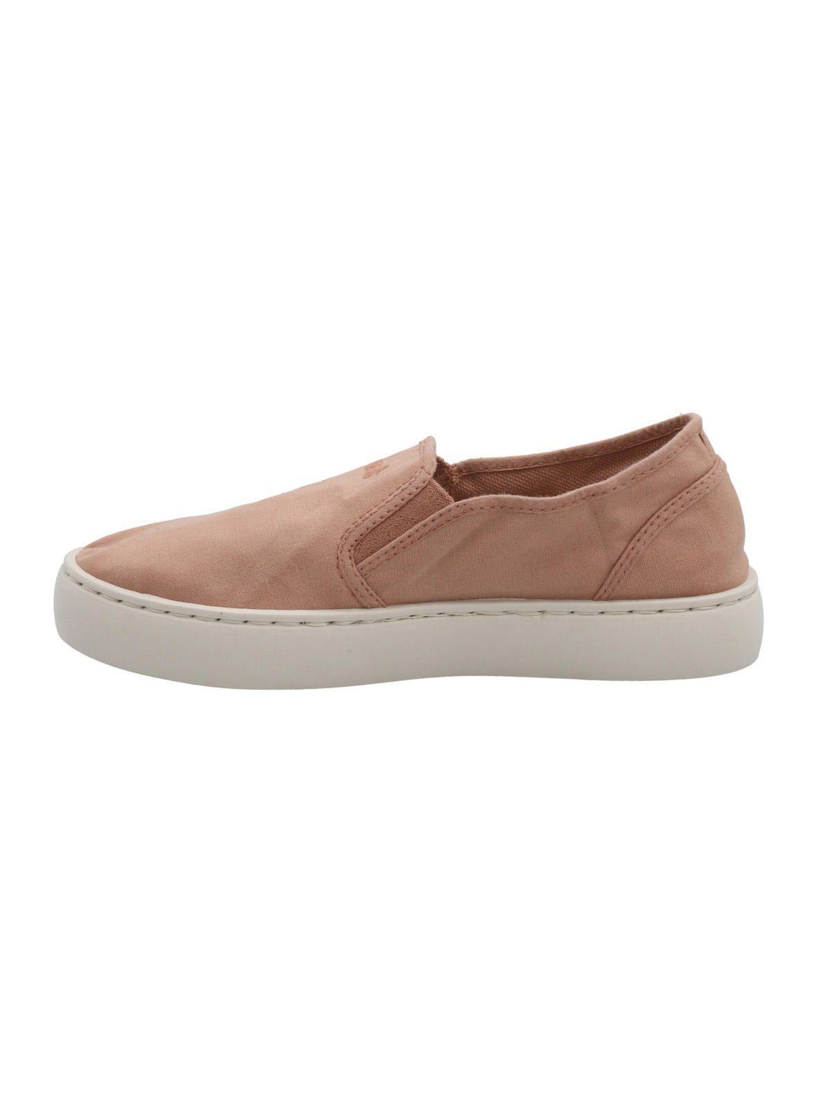 Zapatilla Algodón Orgánico Mujer Kea Café-5