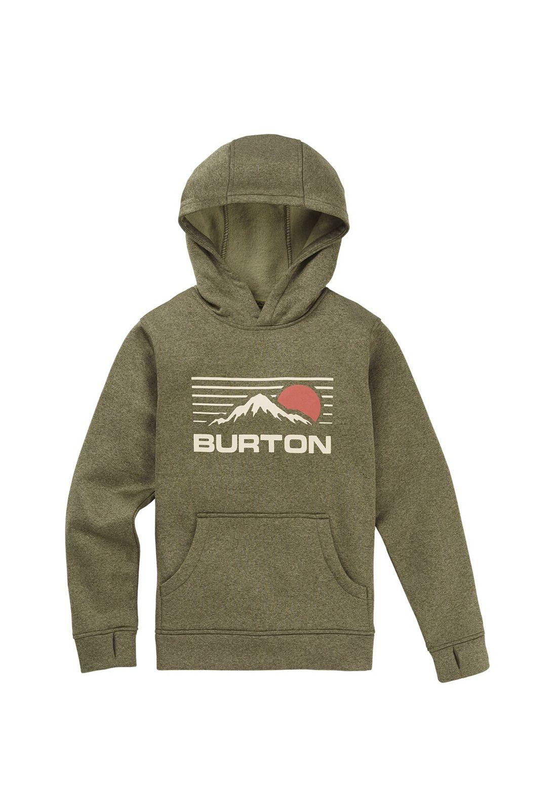 Polerón Niño Boys Oak Po Verde Oliva Burton-0