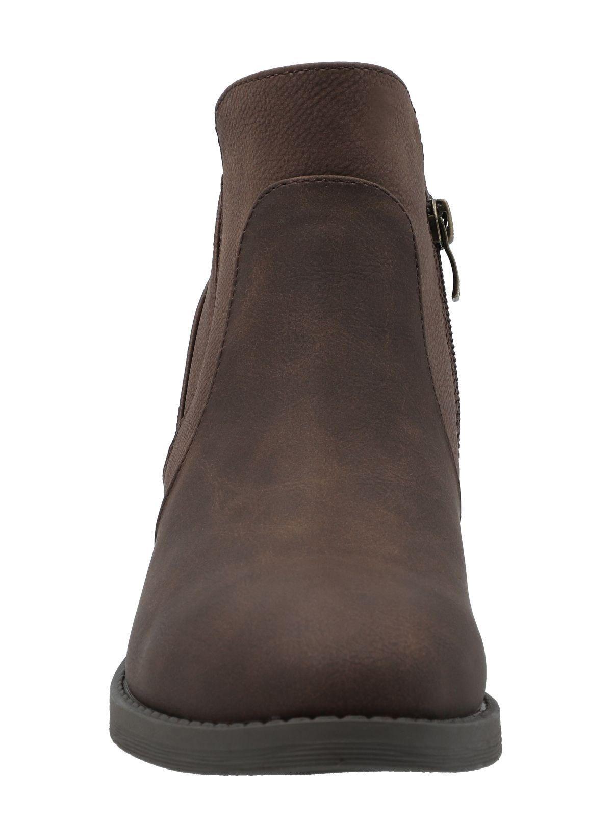 Botín Mujer Marisa Café-3