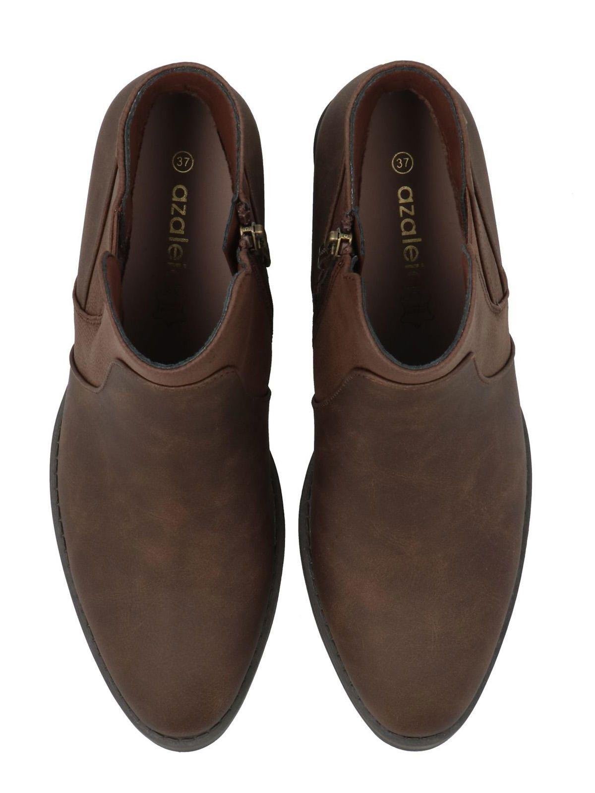 Botín Mujer Marisa Café-7