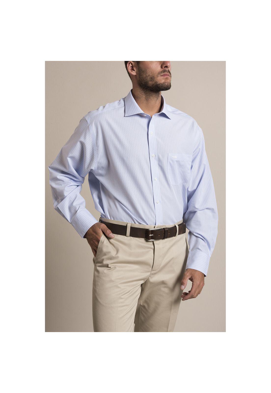 Camisa Libre de Arrugas Rockford Rosa-1