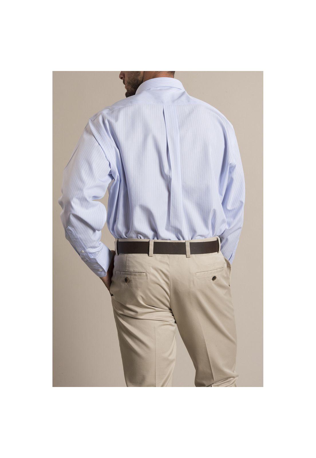 Camisa Libre de Arrugas Rockford Rosa-4